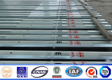 132KV 15m Transmission Electrical Steel Power Pole Hot Dip Glavanized For Aferica supplier