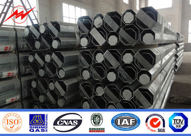 Custom Transmission Line Galvanised Steel Pole 25 Footer 30 Footer 35 Footer supplier