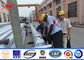 10m 11m 12m Hot Dip Galvanization Column Electrical Power Pole supplier