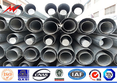 Hot Dip Galvanised 60 Ft Length 70 Ft 90 Ft Metal Power Poles Grade 65 ASTM A572 supplier