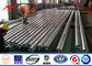 Hot Dip Galvanised 60 Ft Length 70 Ft 90 Ft Metal Power Poles Grade 65 ASTM A572 supplier