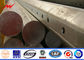 Hot Dip Galvanised 60 Ft Length 70 Ft 90 Ft Metal Power Poles Grade 65 ASTM A572 supplier