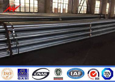 Hot Dip Galvanization 10m 11m Electric Power Poles Column For Uruguay supplier