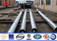 15meter 6000kg Steel Tubular Electric Pole Ip65 supplier