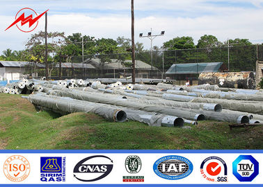 30ft 35ft Hot Dip Galvanized Steel Electric Power Pole To Transmission Line supplier