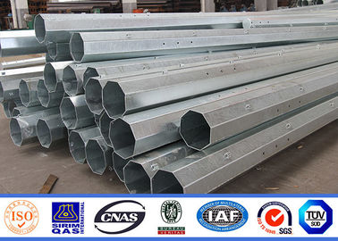 Galvanization Electrical 100ft Steel Power Pole Grade One Protect Level supplier