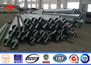 25ft 30ft 35ft 40ft Utility Power Poles NEA Standard Hot Dip Galvanizing supplier