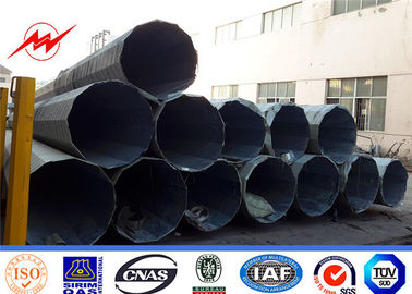 16 M High Tension Steel Utility Pole For Electric Transmission Line supplier