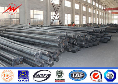 Conical Electrical Steel Pole For 220kv Electrical Distribution Project supplier