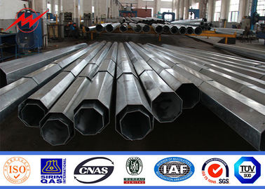 Conical Electrical Steel Pole For 220kv Electrical Distribution Project supplier