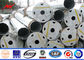 90ft 110kv Burial Galvanized Metal Pole For Distribution And Transmission supplier