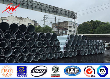 Hot Dip Galvanization Utility Power Poles 8m 5kn 11.8m For Transmission supplier