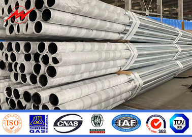 Commercial Galvanized Steel Pole 12m 500DAN 1000DAN 1600DAN ASTM A123 supplier