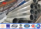 33kv 60ft Electric Suspension Poles Hot Dip Galvanized Surface Treatment supplier