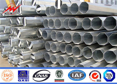 Q345 Conical Electrical Steel Utility Power Poles Of Hot Dip Galvanization supplier