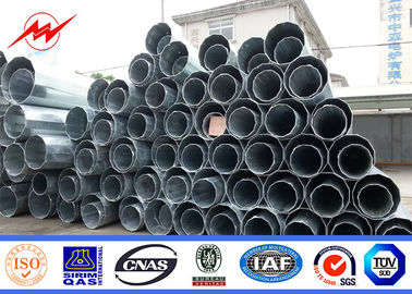 Hot Dip Galvanized 450 Dan 13m Electrical Utility Pole For Tranmission Line supplier