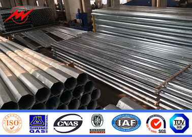 NEA 25FT Steel Poles 30FT 35FT 40FT 45FT For Philippines Construction Project supplier