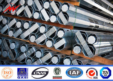 NEA 25FT Steel Poles 30FT 35FT 40FT 45FT For Philippines Construction Project supplier