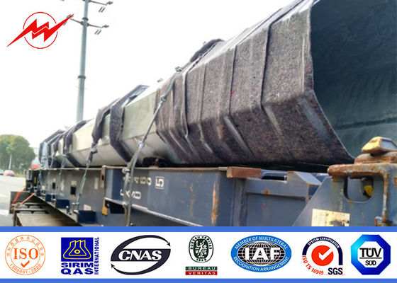 90ft 100ft 110ft Power Distribution Poles With Galvaniztion supplier