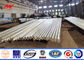 16m Metal Galvanized Transmission Steel Tubular Pole supplier