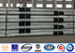 HDG Transmission Line 10MM 160km/H Steel Tubular Pole supplier