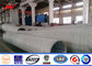 40ft Steel Utility Pole Hot Dip Galvanized Conical Electrical Power Tubular supplier