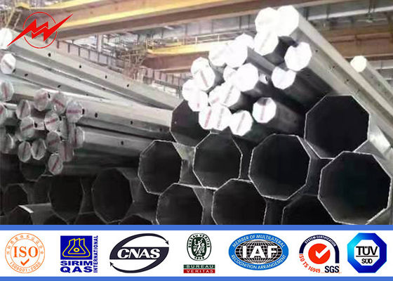 69kv Galvanized Electrical Power Steel Tubular Pole supplier