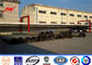 10ft Gr65 Cctv Awsd 1.1 Steel Galvanized Poles With Bitumen supplier
