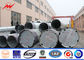 Custom Galvanized Steel Utility Pole In Power Distribution Equipment supplier