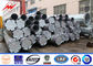 Octagonal Cctv Galvanized Steel Utility Pole 33kv 69kv supplier