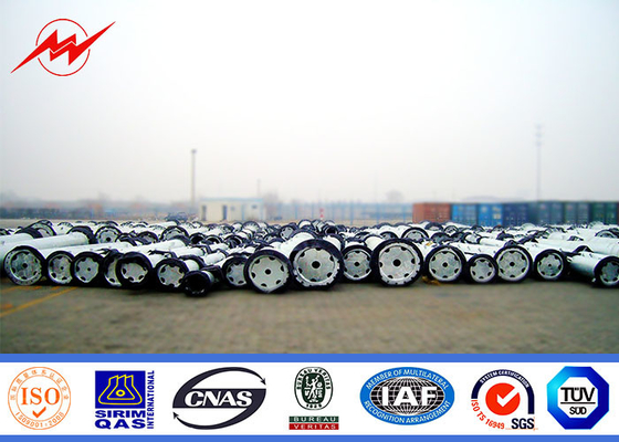 Easy to Install and Maintain Power Transmission Poles with Longitudinal Welding supplier