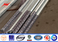 33kv Line 12 Mtr High Galvanized Steel Pole Mono For Transmission supplier