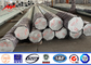 ISO Galvanized Power Line Steel Transmission Pole Hot Dip 160Km/H supplier