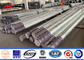 7-12M Electrical Power Steel Pole 36mm With Hot Dip Galvanized For Power Transmission supplier