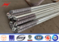 Hot Dip Galvanized Power Distribution Pole Electric Steel Pole 35FT 40Ft supplier