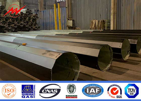 Customized 70FT Steel Power Pole for Stable Electrical Projects in Philippines supplier