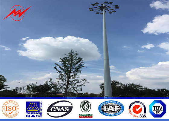 30M Height High Mast Tower LED Flood Light Pole ith 1000W HPS Lamp