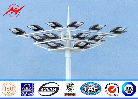 30M Height High Mast Tower LED Flood Light Pole ith 1000W HPS Lamp
