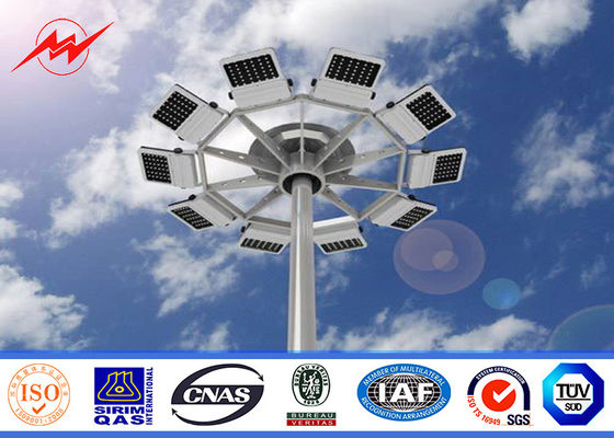 30M Height High Mast Tower LED Flood Light Pole ith 1000W HPS Lamp