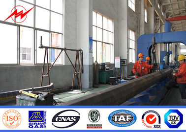 Anticorrosive 30m Football Stadium High Mast light Tower With Lifting System