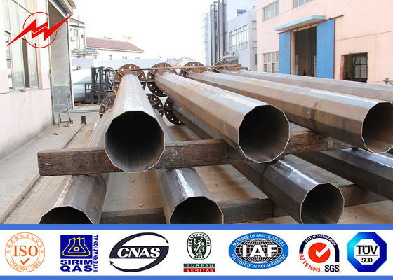 25m blasting stadium high mast pole seaport lighting with winch