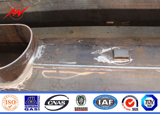 20m polygonal high mast pole sports center lighting with lifting system