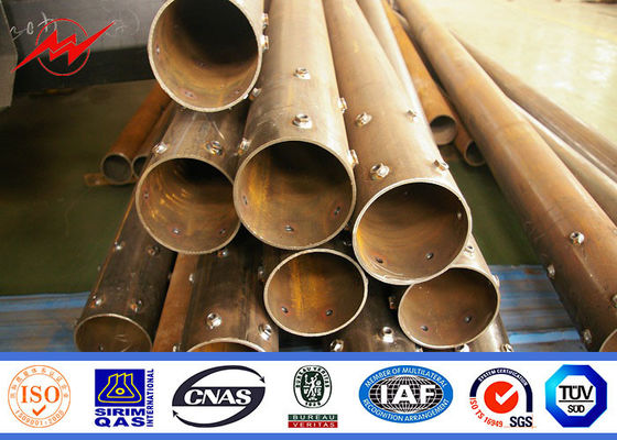 50m multisidedl high mast pole sports center lighting with lifting system