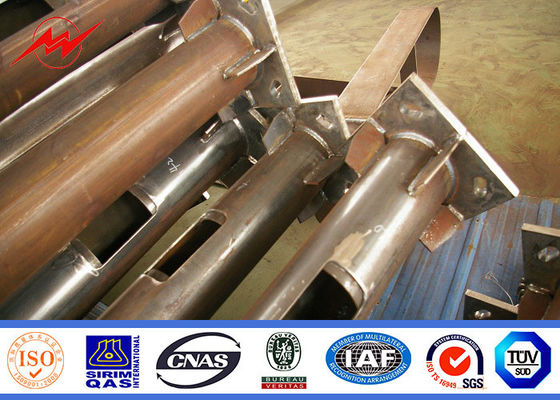 30m octagonal high mast pole for park lighting with lifting system