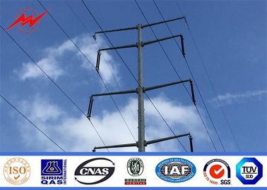 High voltage multisided electrical power pole for electrical transmission