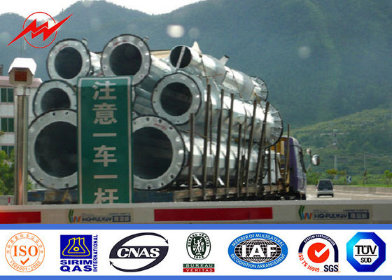 polygonal or conicla high voltage Electrical Power Pole for transmission line