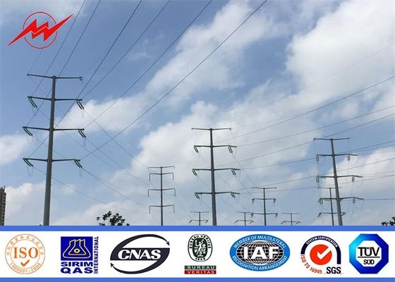 Electricity Utilities Explosion Proof  Electrical Power Pole 138kv Round Tapered