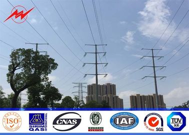 65ft Glavanized Steel Utility Pole For Distbution Line