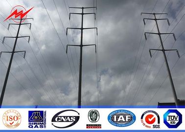 65ft Glavanized Steel Utility Pole For Distbution Line