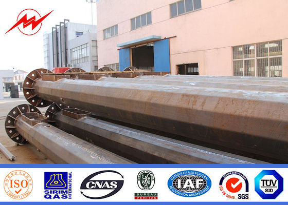 30m Football Stadium Park Light Pole Columniform 50 Years Lift Time